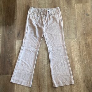 Linen colored dress pant